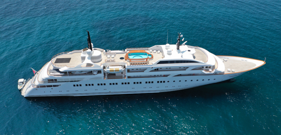 Charter Dream superyacht in Greece! Standing out as the Winner of the World Superyacht Awards 2019